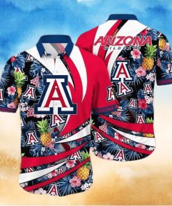 Tropical Aloha NCAA Arizona Wildcats Hawaiian Shirt Summer Beach Gift