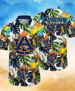 Tropical Aloha NCAA Auburn Tigers Hawaiian Shirt Summer Vacation Gift
