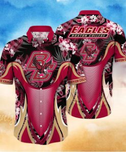 Tropical Aloha NCAA Boston College Eagles Hawaiian Shirt Gift For Beach Lovers