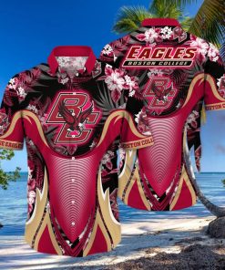 Tropical Aloha NCAA Boston College Eagles Hawaiian Shirt Gift For Beach Lovers