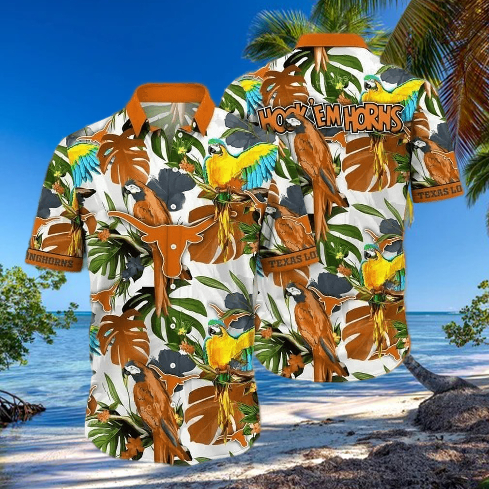 Tropical Aloha NCAA Texas Longhorns Hawaiian Shirt Gift For Beach Vacation Tropical Aloha NCAA Texas Longhorns Hawaiian Shirt Gift For Beach Vacation