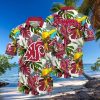 Miami Hurricanes NCAA Floral Unisex Full Printed Hawaiian Shirt