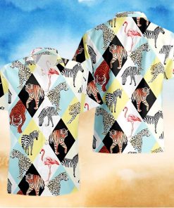 Tropical Animals And Bird Hawaiian Shirt Vacation Gift For Lover Animal