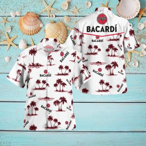 Tropical Bacardi Rum 3D Hawaiian Shirt And Short Combo For Men And Women