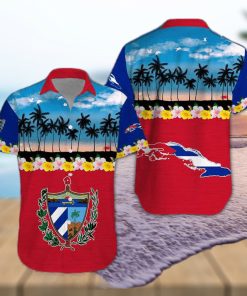 Tropical Beach Cuba Aloha Hawaiian Shirts Dh