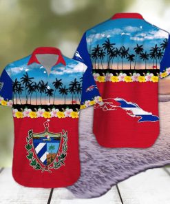 Tropical Beach Cuba Aloha Hawaiian Shirts Dh