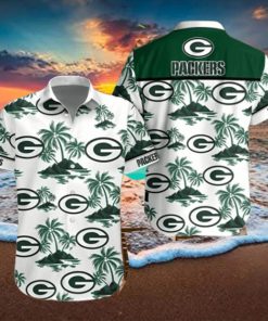 Tropical Coconut Green Bay Packers Hawaiian Shirt