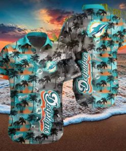 Tropical Coconut NFL Miami Dolphins Hawaiian Shirt