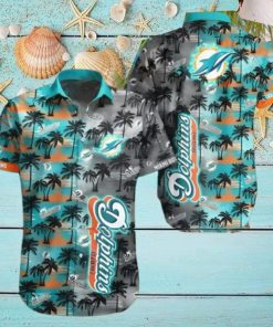 Tropical Coconut NFL Miami Dolphins Hawaiian Shirt