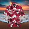 Tropical Christmas Button Down Hawaiian Shirt Trend Summer