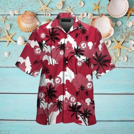 Tropical Elegance Hawaiian Shirt, Alabama Crimson Tide, Memorable NCAA Gift