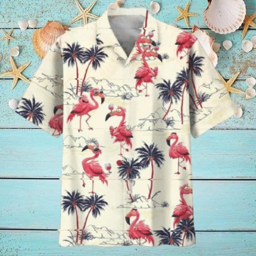 Tropical Flamingo Hawaiian Shirt