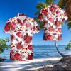 NBA Philadelphia 76Ers Palm Trees And Car Pattern Hawaiian Shirt