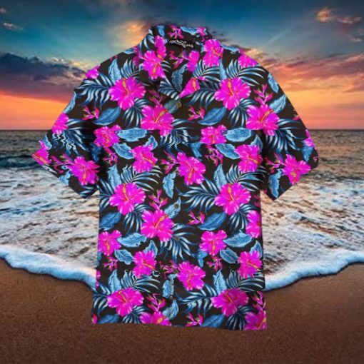 Tropical Flowers Hibiscus Trendy Hawaiian Shirt For Aloha Shirt