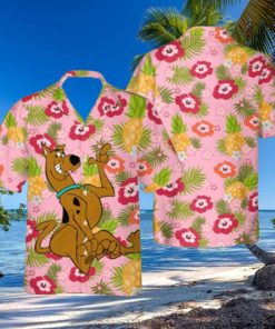 Tropical Flowers Pineapple hawaiian shirt
