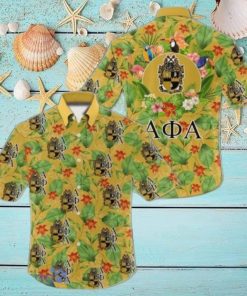 Tropical Forest Alpha Phi Alpha Hawaiian Shirt For Men And Women