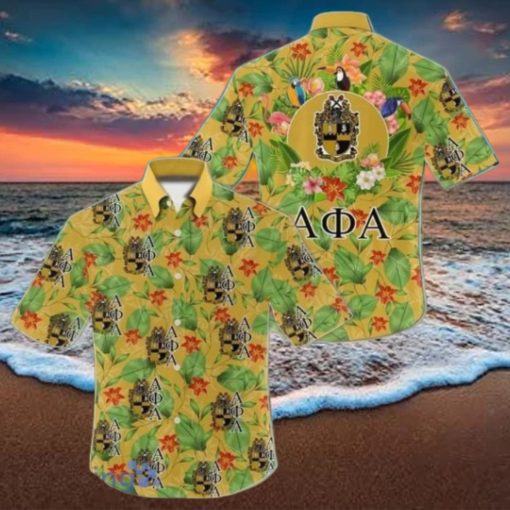Tropical Forest Alpha Phi Alpha Hawaiian Shirt For Men And Women
