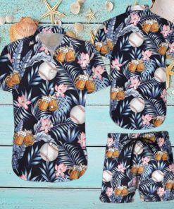 Tropical Hawaiian Shirt, Short Unique Gift