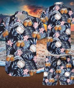 Tropical Hawaiian Shirt, Short Unique Gift