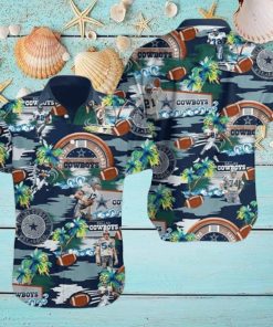 Tropical Island NFL Dallas Cowboys Hawaiian Shirt