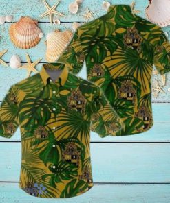 Tropical Leaves Alpha Phi Alpha Hawaiian Shirt For Men And Women