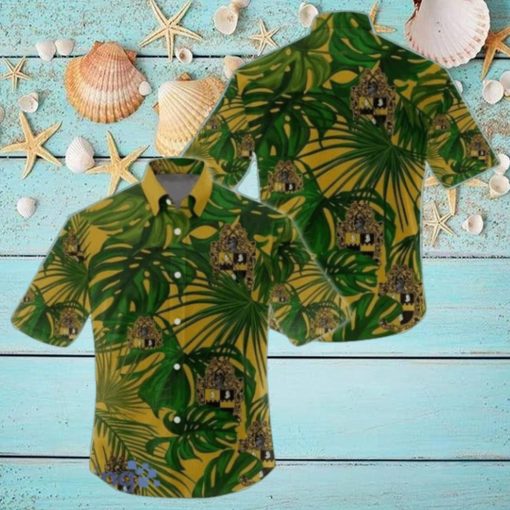 Tropical Leaves Alpha Phi Alpha Hawaiian Shirt For Men And Women