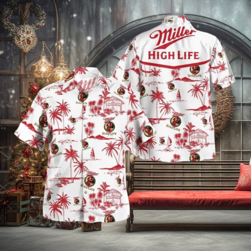 Tropical Miller High Life Hawaiian Shirt And Short Combo For Men And Women