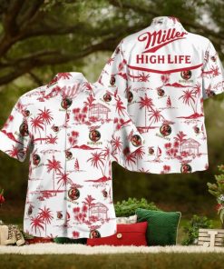 Tropical Miller High Life Hawaiian Shirt And Short Combo For Men And Women