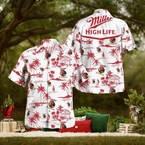 Tropical Miller High Life Hawaiian Shirt And Short Combo For Men And Women