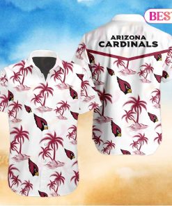 Tropical NFL Arizona Cardinals Button Shirt