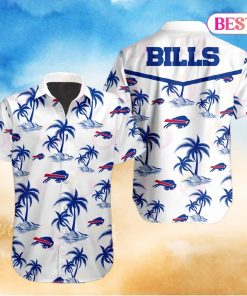 Tropical NFL Buffalo Bills Button Shirt