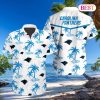 Tropical NFL Carolina Panthers Button Shirt