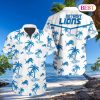 Tropical NFL Detroit Lions Button Shirt