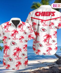 Tropical NFL Kansas City Chiefs Button Shirt