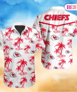 Tropical NFL Kansas City Chiefs Button Shirt