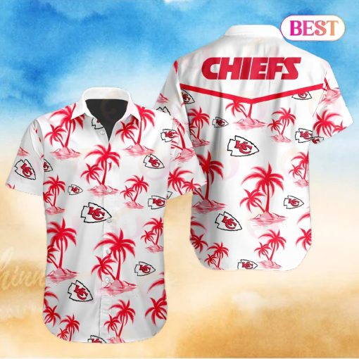 Tropical NFL Kansas City Chiefs Button Shirt