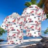 MLB Baltimore Orioles Floral Print Hawaiian Shirt