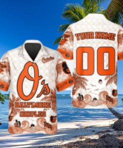 Tropical Palm Tree Orioles Hawaiian Shirt – Bring The Beach To Baltimore