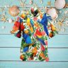 Tropical Parrot Hawaiian Shirt For Men Women