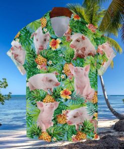 Tropical Pig Hawaiian Shirt Style 2 Summer Gift For Men And Women