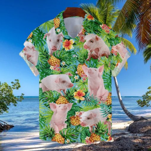 Tropical Pig Hawaiian Shirt Style 2 Summer Gift For Men And Women