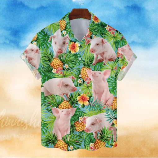 Tropical Pig Hawaiian Shirt Style 2 Summer Gift For Men And Women