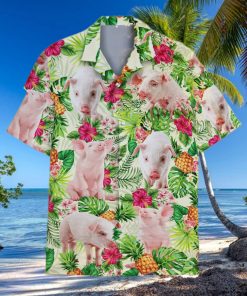 Tropical Pig Hawaiian Shirt