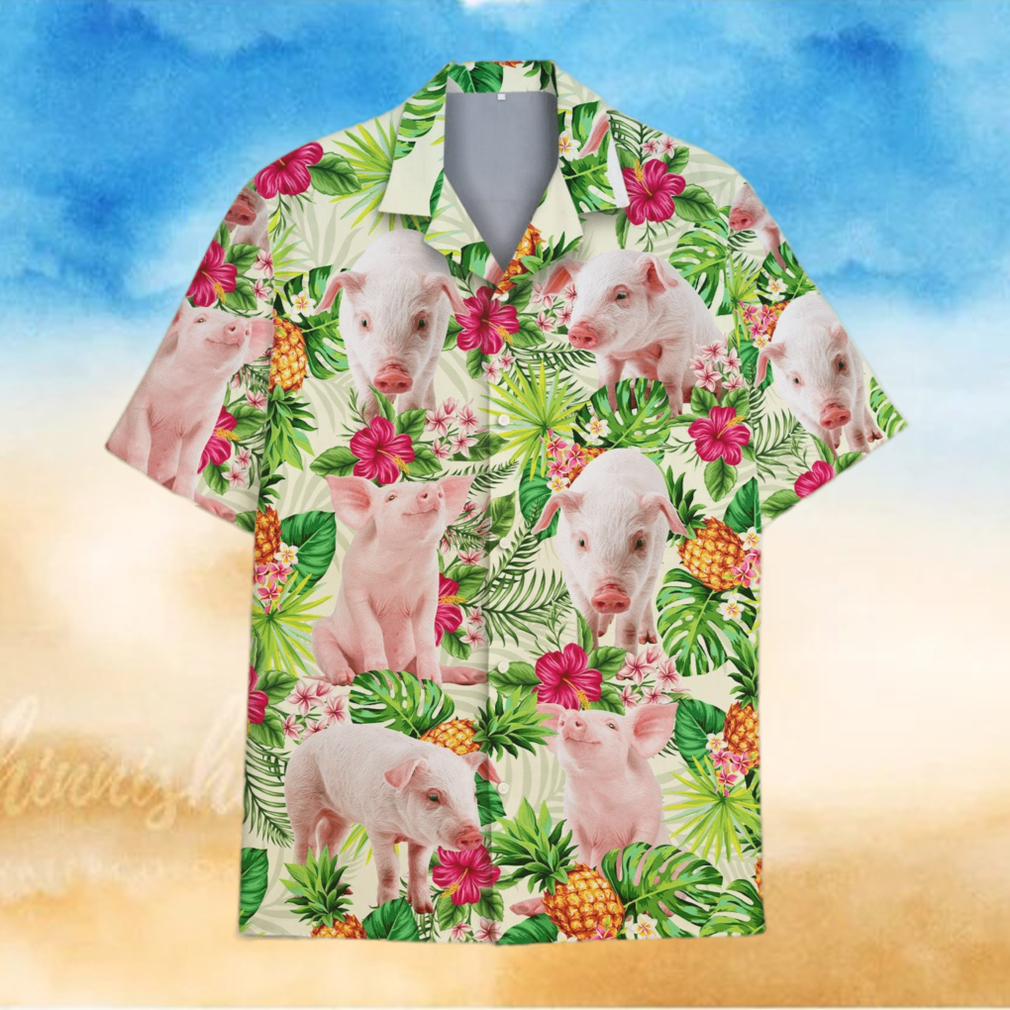 Tropical Pig Hawaiian Shirt Tropical Pig Hawaiian Shirt