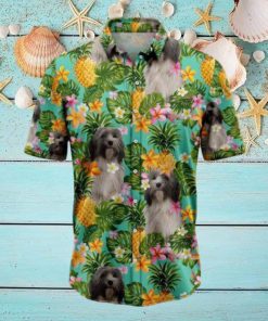 Tropical Pineapple Tibetan Terrier Tropical Hawaiian Shirt Gift For Men And Women