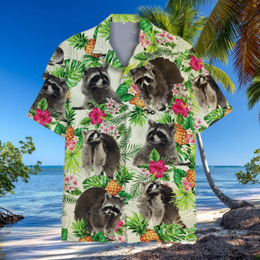 Tropical Racoon 3D 3D Hawaiian Shirt Tropical Aloha For Men And Women Gift Design 8 Tropical Racoon 3D 3D Hawaiian Shirt Tropical Aloha For Men And Women Gift Design 8