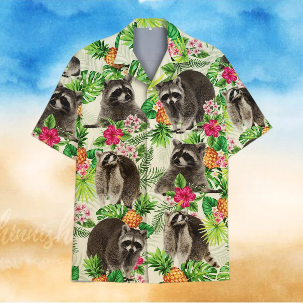 Tropical Racoon 3D 3D Hawaiian Shirt Tropical Aloha For Men And Women Gift Design 8 Tropical Racoon 3D 3D Hawaiian Shirt Tropical Aloha For Men And Women Gift Design 8