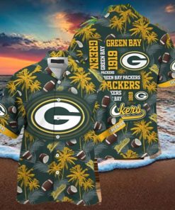 Tropical Summer Green Bay Packers Hawaiian Shirt