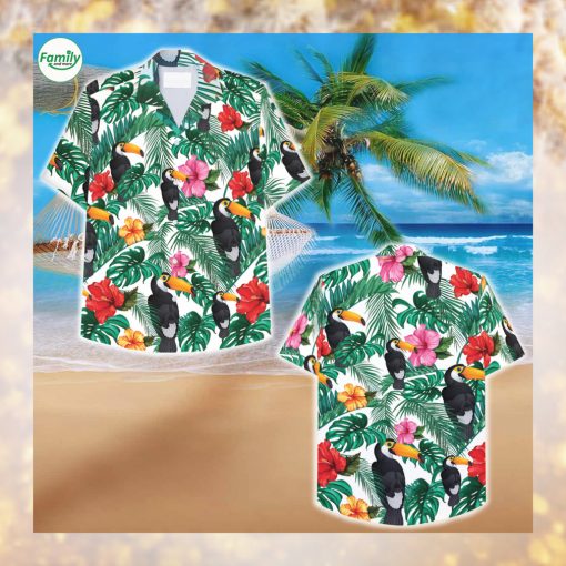 Tropical Toucans Hawaiian Shirt