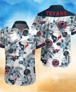 Tropical Touchdown – Floral Houston Texans Hawaiian Leisure Shirt